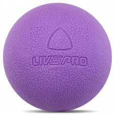 М"яч масажний для МФР LiveUp ø6,5см, фіолетовий, код: LP8501