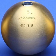 Ядро змагальний Polanik Brass 5 кг, код: PK-5/110-M