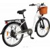 Електровелосипед міський DYU C6 (350 Вт; 12,5 А/год; 36 В), колеса 26", з ручкою газу, білий, код: DYU-C6-white