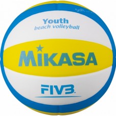 М"яч для пляжного волейболу Mikasa SBV Youth Beach Volleyball №5, білий-жовтий-синій, код: 4907225003907 М"яч для пляжного волейболу Mikasa SBV Youth Beach Volleyball №5, білий-жовтий-синій, код: 4907225003907