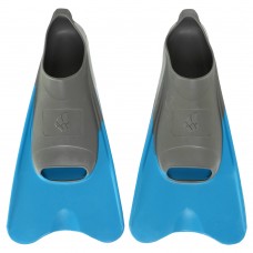 Ласти для тренувань в басейні короткі із закритою п'ятою MadWave розмір 42-43, блакитний, код: M074606608W Ласти для тренувань в басейні короткі із закритою п'ятою MadWave розмір 42-43, блакитний, код: M074606608W