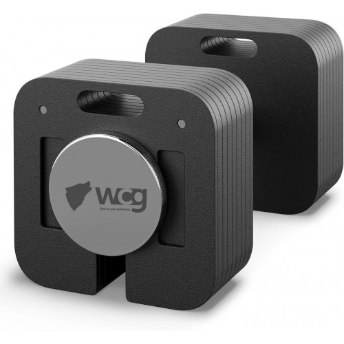 Модульна гантель зі швидким регулюванням квадратна WCG 1х4-36 кг, код: SQUARE36-IF