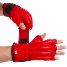Снарядні рукавички Zelart XL червоний, код: ZB-4011_XLR