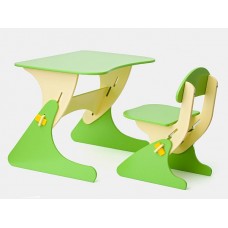 Дитячий стіл та стілець SportBaby з регулюванням по висоті, код: KinderSt-1