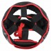 Шолом боксерський з повним захистом Twins PVC XL, чорний-червоний, код: BO-9481_XLR