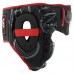 Шолом боксерський з повним захистом Twins PVC XL, чорний-червоний, код: BO-9481_XLR