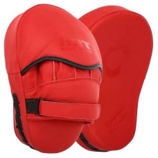 Лапа вигнута для боксу та єдиноборств Hard Touch 190x50x250 мм, 2шт, червоний, код: BO-4231_R