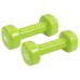 Гантелі вінілові PowerPlay Achilles 2х3 кг, зелені, код: PP_4125_3kg_2in Гантелі вінілові PowerPlay Achilles 2х3 кг, зелені, код: PP_4125_3kg_2in