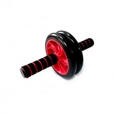 Ролик гімнастичний двоколесний SNS 1609, червоний, код: 00169-SNS Ролик гімнастичний двоколесний SNS 1609, червоний, код: 00169-SNS