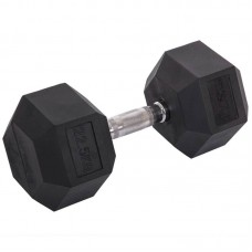 Гантель цільна шестигранна Zelart 1х22,5 кг, код: TA-2679-22_5-S52