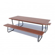 Стіл з лавками Miros 2100х1460х750 мм, код: DIO918 Стіл з лавками Miros 2100х1460х750 мм, код: DIO918