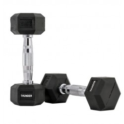 Гантель шестигранна Thunder 2,5 кг, код: HEXAGONAL-DUMBBELLS-2,5KG-IN