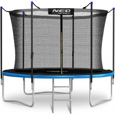 Батут Neo-Sport з внутрішньою сіткою 8 футів 252 см, чорно-синій, код: NS-08W241-IN