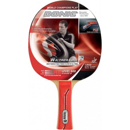Ракетка для пінг-понгу Donic Waldner 600 new, код: 4000885338621 Ракетка для пінг-понгу Donic Waldner 600 new, код: 4000885338621