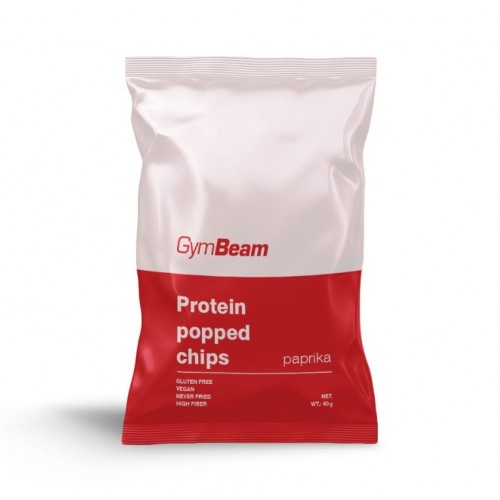 Протеїнові чіпси GymBeam 40г, паприка, код: 8586022210655