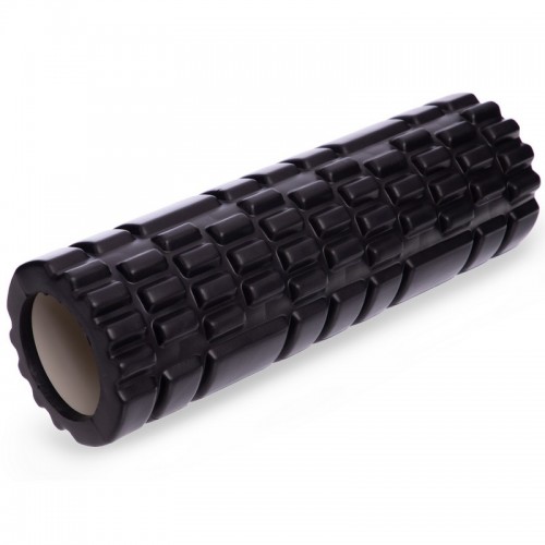 Роллер для йоги та пілатесу SP-Sport Grid Combi Roller, чорний, код: FI-0457_BK-S52