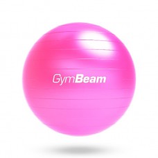 М"яч для фітнесу FitBall 65 см GymBeam, глянцевий-рожевий, код: 8586022217180-GB