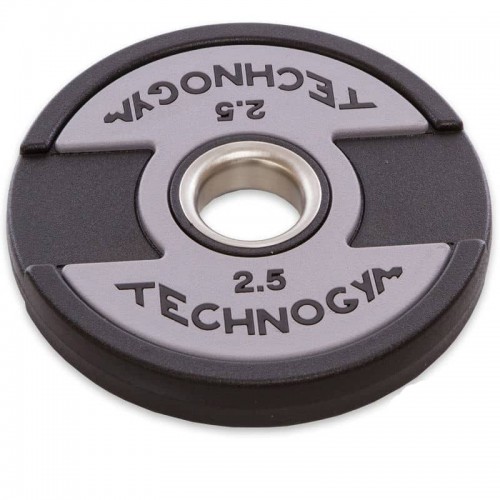 Диски поліуретанові Technogym з хватом і металевою втулкою 2,5кг (d-51мм), код: TG-1837-2_5-S52 Диски поліуретанові Technogym з хватом і металевою втулкою 2,5кг (d-51мм), код: TG-1837-2_5-S52