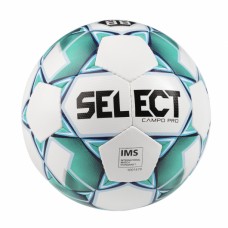 М"яч футбольний Select Campo Pro IMS №3, біло-зелений, код: 5703543294930