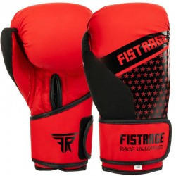 Боксерські рукавиці Fistrage 14 унцій, червоний, код: VL-5556_14R Боксерські рукавиці Fistrage 14 унцій, червоний, код: VL-5556_14R
