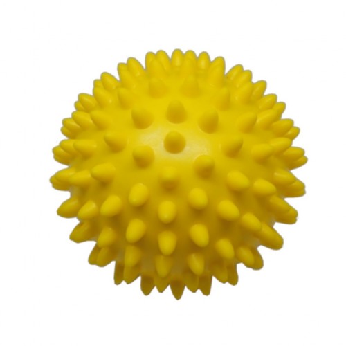 М"яч масажний надувний SNS D10 (70Гр)-Ж d=100мм, жовтий, код: 12513-SNS М"яч масажний надувний SNS D10 (70Гр)-Ж d=100мм, жовтий, код: 12513-SNS