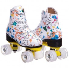 Роликові ковзани Rio Roller розмір 40, білий, код: Z-3855_40-S52