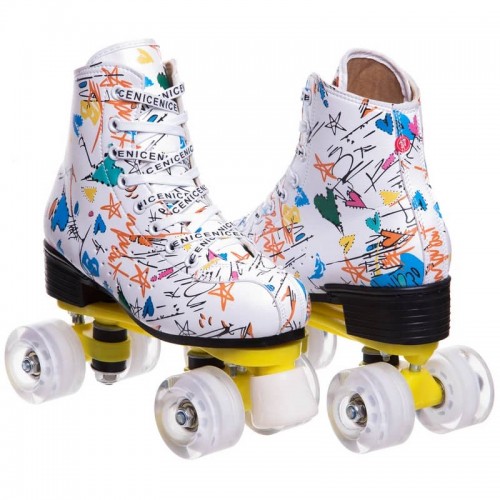 Роликові ковзани Rio Roller розмір 40, білий, код: Z-3855_40-S52