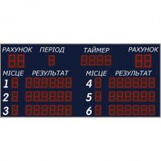 Табло для водного поло LedPlay (2600х1200), код: VP2015 Табло для водного поло LedPlay (2600х1200), код: VP2015