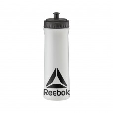 Пляшка для води Reebok сірий/чорний 0,75 л, код: RABT-11005CLBK