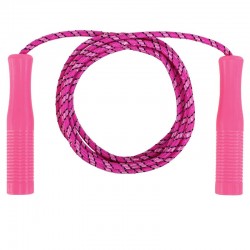 Скакалка FitGo 2,5м, бузковий, код: FI-4919_LV Скакалка FitGo 2,5м, бузковий, код: FI-4919_LV