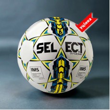 М"яч футбольний B-GR Select FB Diamond №5, біло-синьо-жовтогарячий, код: 2000000099262