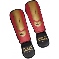 Захист ніг дитячий Everlast Proespect Youth Shin Guards S/M, червоний-золотий, код: 009283619534