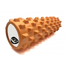 Масажний ролик EasyFit Grid Roller PRO 450х140 мм, помаранчевий, код: EF-2029-OR-EF