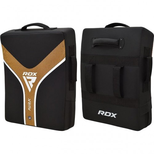 Маківара RDX Kick Shield Aura Plus T-17 Black Golden Heavy, код: KSR-T17BGL+