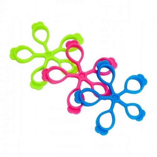 Набір еспандерів для пальців та кисті 4FIZJO 1-4 кг, 3 шт Mix, код: P-5907739312976 Набір еспандерів для пальців та кисті 4FIZJO 1-4 кг, 3 шт Mix, код: P-5907739312976