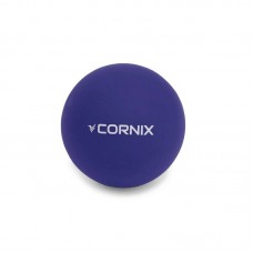 Масажний м"яч Cornix Lacrosse Ball 63 мм, темно-синій, код: XR-0229