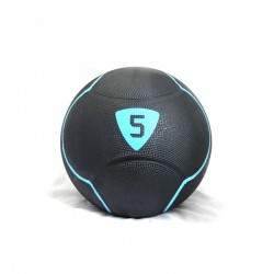 Медбол LivePro Solid Medicine Ball 5 кг, чорний-м”ятний, код: 6951376100754