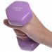 Гантели для фитнеса Modern с виниловым покрытием 1x1,5 кг фиолетовый, код: TA-2777-1_5_V-S52