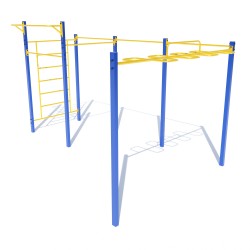 Вуличний спортивний комплекс Miros "Воркаут", код: W202.2 Вуличний спортивний комплекс Miros "Воркаут", код: W202.2