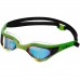 Окуляри для плавання дорослі райдужні лінзи дорослі MadWave Razor Rainbow зелений-чорний, код: M042703 Окуляри для плавання дорослі райдужні лінзи дорослі MadWave Razor Rainbow зелений-чорний, код: M042703