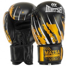 Боксерські рукавиці Matsa 12 унцій, чорний, код: MA-7300_12BK Боксерські рукавиці Matsa 12 унцій, чорний, код: MA-7300_12BK