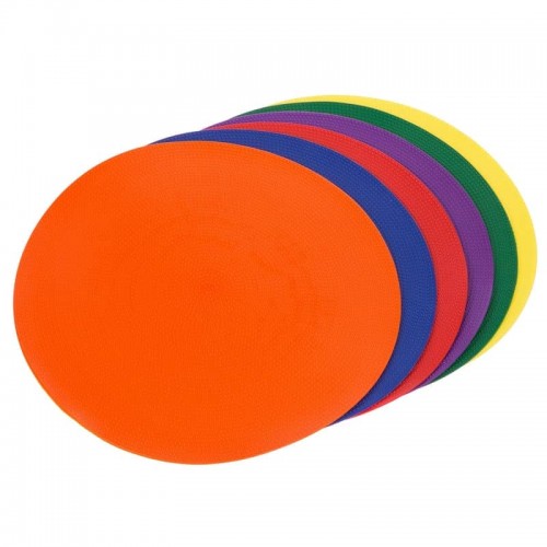 Набір плоских кіл-маркерів для розмітки PlayGame 6 шт, код: C-1406 Набір плоских кіл-маркерів для розмітки PlayGame 6 шт, код: C-1406