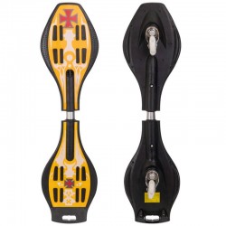 Ролерсерф двоколісний PLAYBABY RipStik 34" жовтий, код:  SK-02_Y