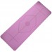Мат для йоги Generation Fitness 1830х610х6 мм, фіолетовий, код: 523391-AX