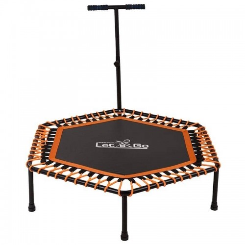 Фітнес батут з ручкою Let"sGo 50" (127 см) чорний/помаранчевий, код: LG71550FT-WS Фітнес батут з ручкою Let"sGo 50" (127 см) чорний/помаранчевий, код: LG71550FT-WS