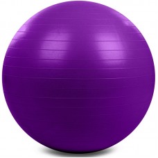 М"яч для фітнесу FitGo 850 мм темно-фіолетовий, код: FI-1985-85_DV