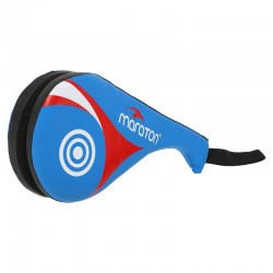 Ракетка для тхеквондо подвійна Maraton синій-червоний, код: MRT023_BLR