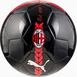 М"яч футбольний Puma ACM Prematch Ball №5, чорний-червоний, код: 4067984172549