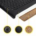 Килимок акупунктурний з подушкою 4Fizjo Eco Mat Аплікатор Кузнєцова Black/Black, код: P-5907739312563