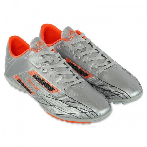 Сороконіжки футбольні Pro Action розмір 44, срібно-помаранчевий, код: VL21883-TFM-SOR_44 Сороконіжки футбольні Pro Action розмір 44, срібно-помаранчевий, код: VL21883-TFM-SOR_44